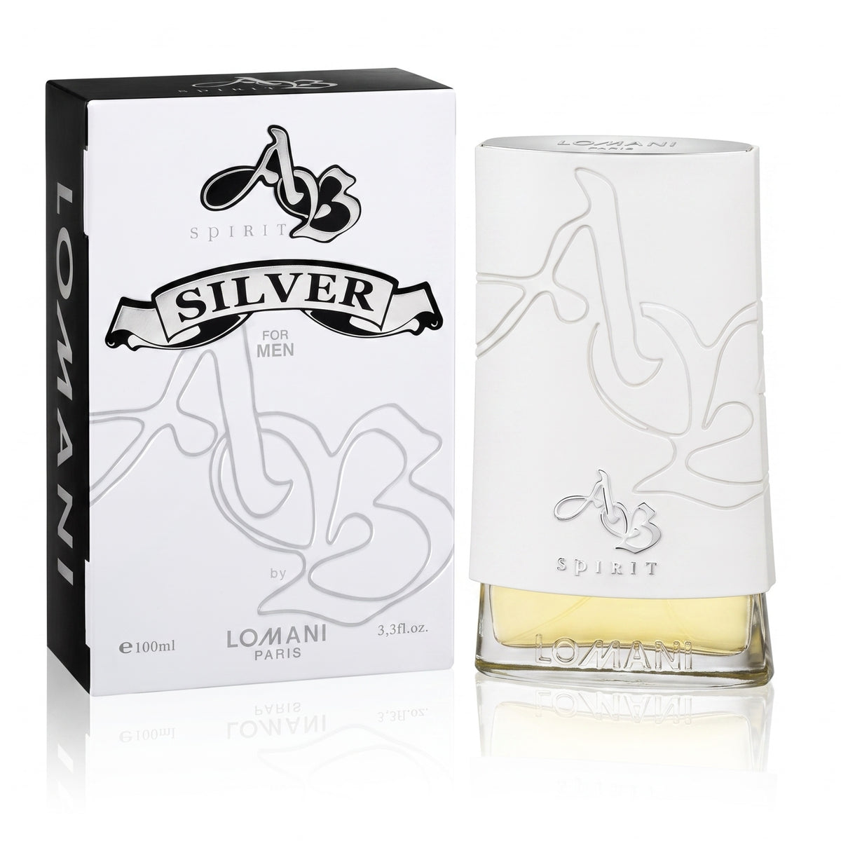 Lomani AB Spirit Silver Men's Eau de Toilette - 100ml