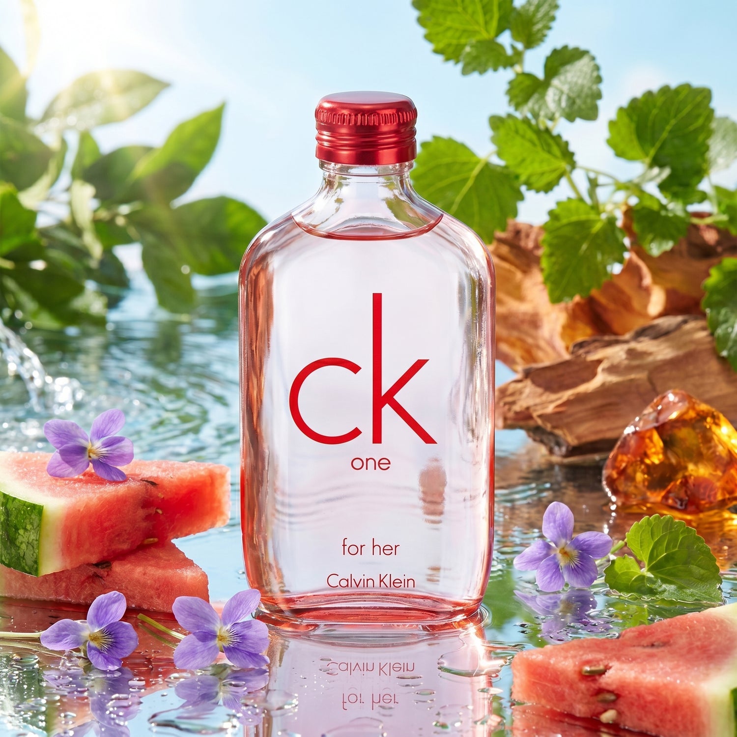 Calvin Klein CK One Red Edition for her Women's Eau de Toilette - 100ml