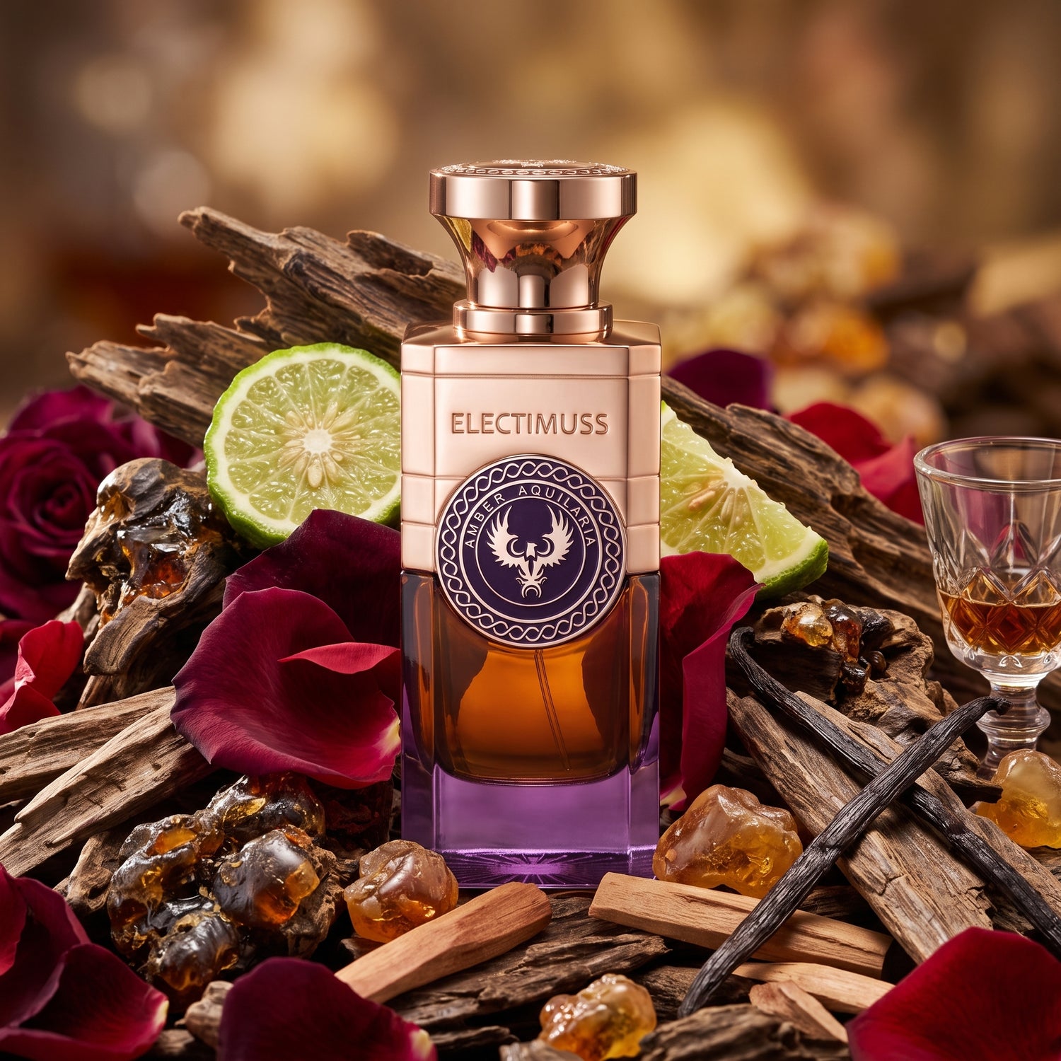 Electimuss Amber Aquilaria Unisex Pure Parfum - 100ml