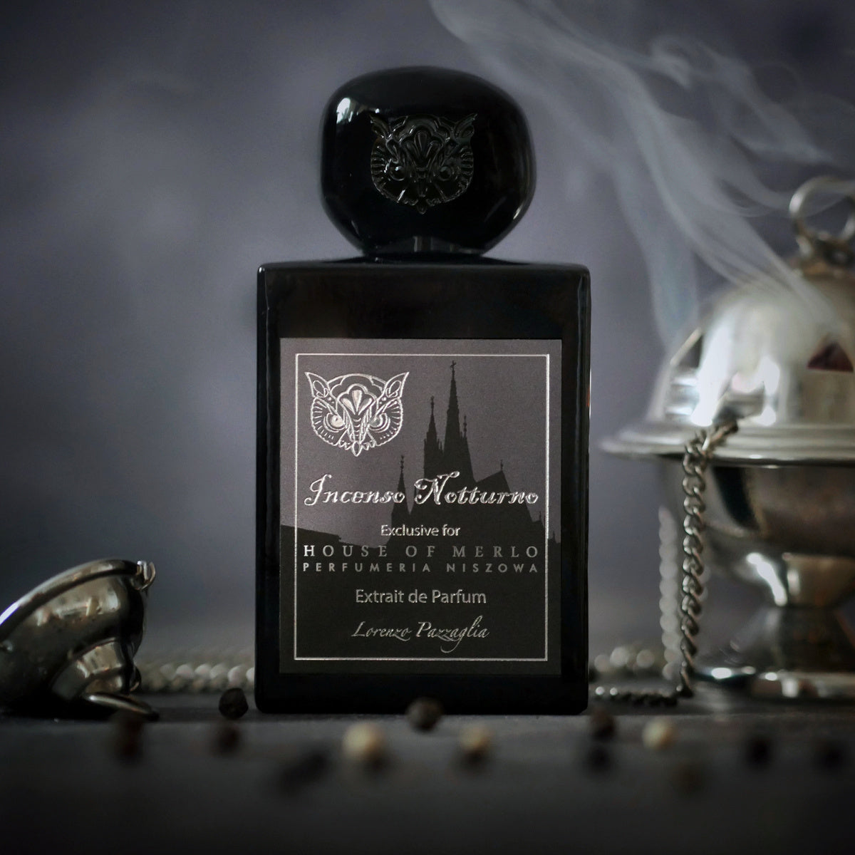 Lorenzo Pazzaglia Incenso notturno Unisex Extrait de Parfum - 50ml