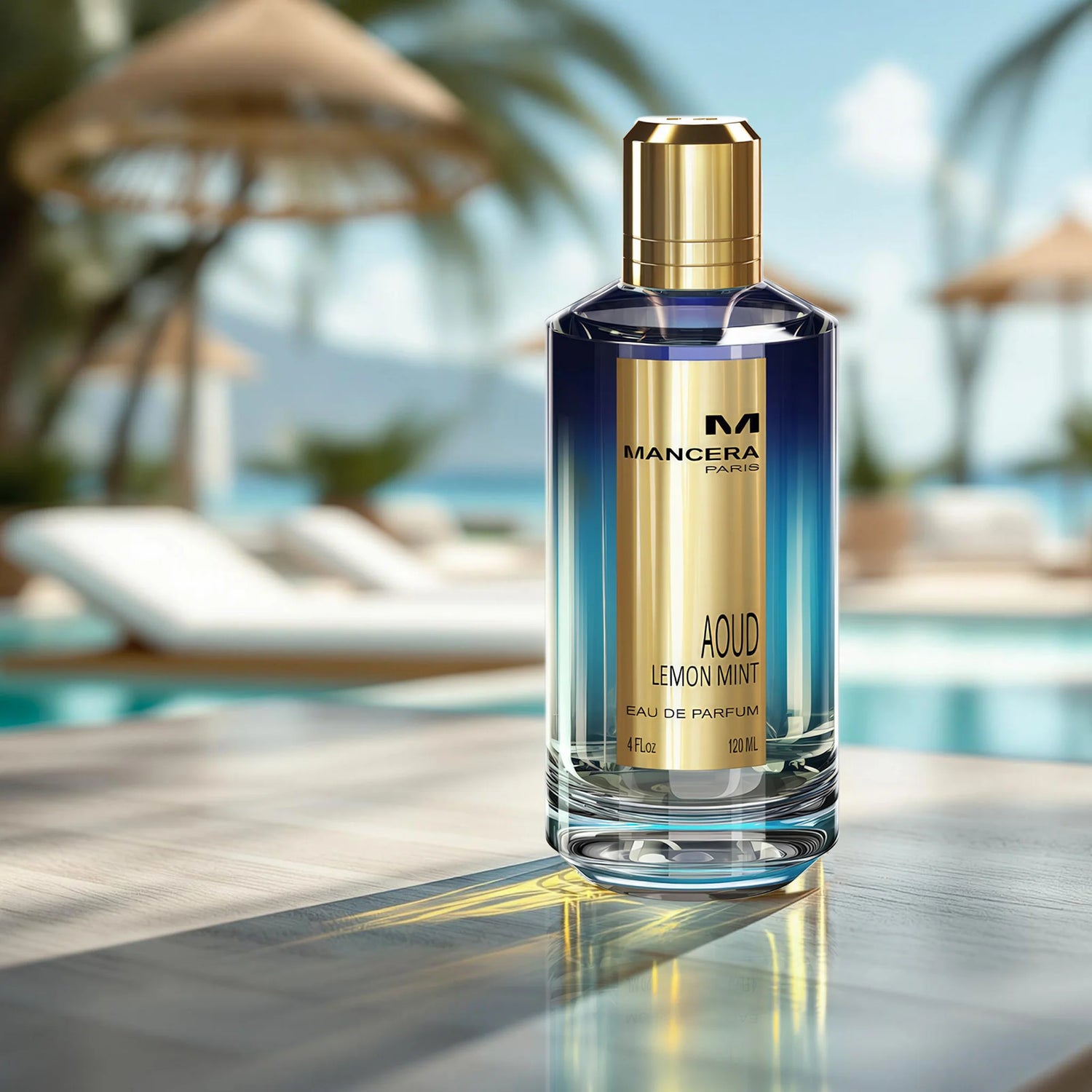Mancera Aoud Lemon Mint Unisex Eau de Parfum - 120ml