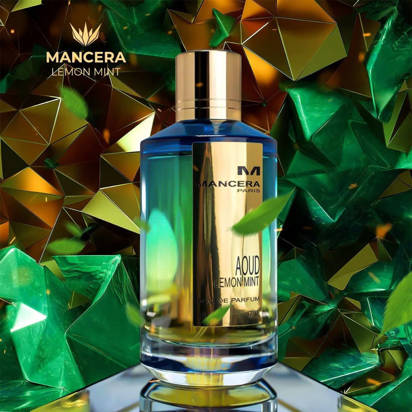 Mancera Aoud Lemon Mint Unisex Eau de Parfum - 120ml