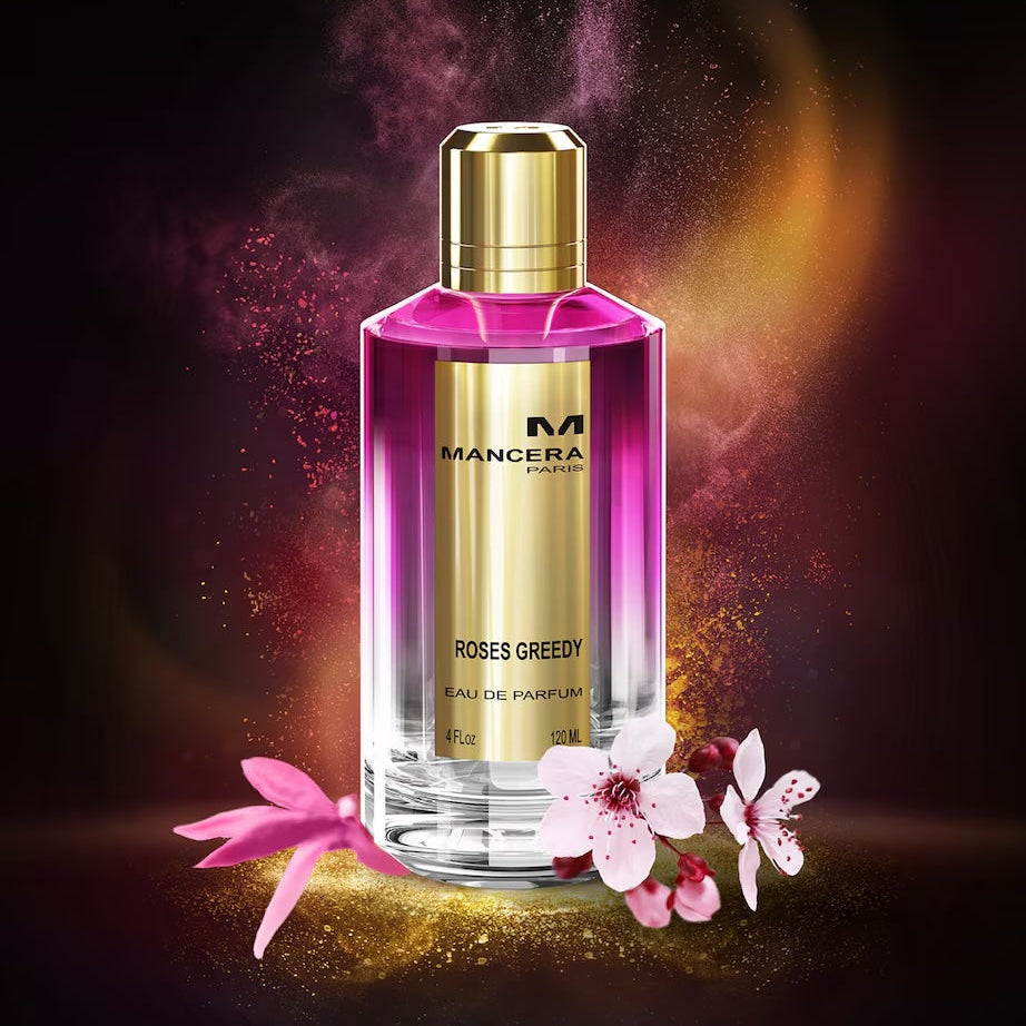 Mancera Roses Greedy Unisex Eau de Parfum - 120ml