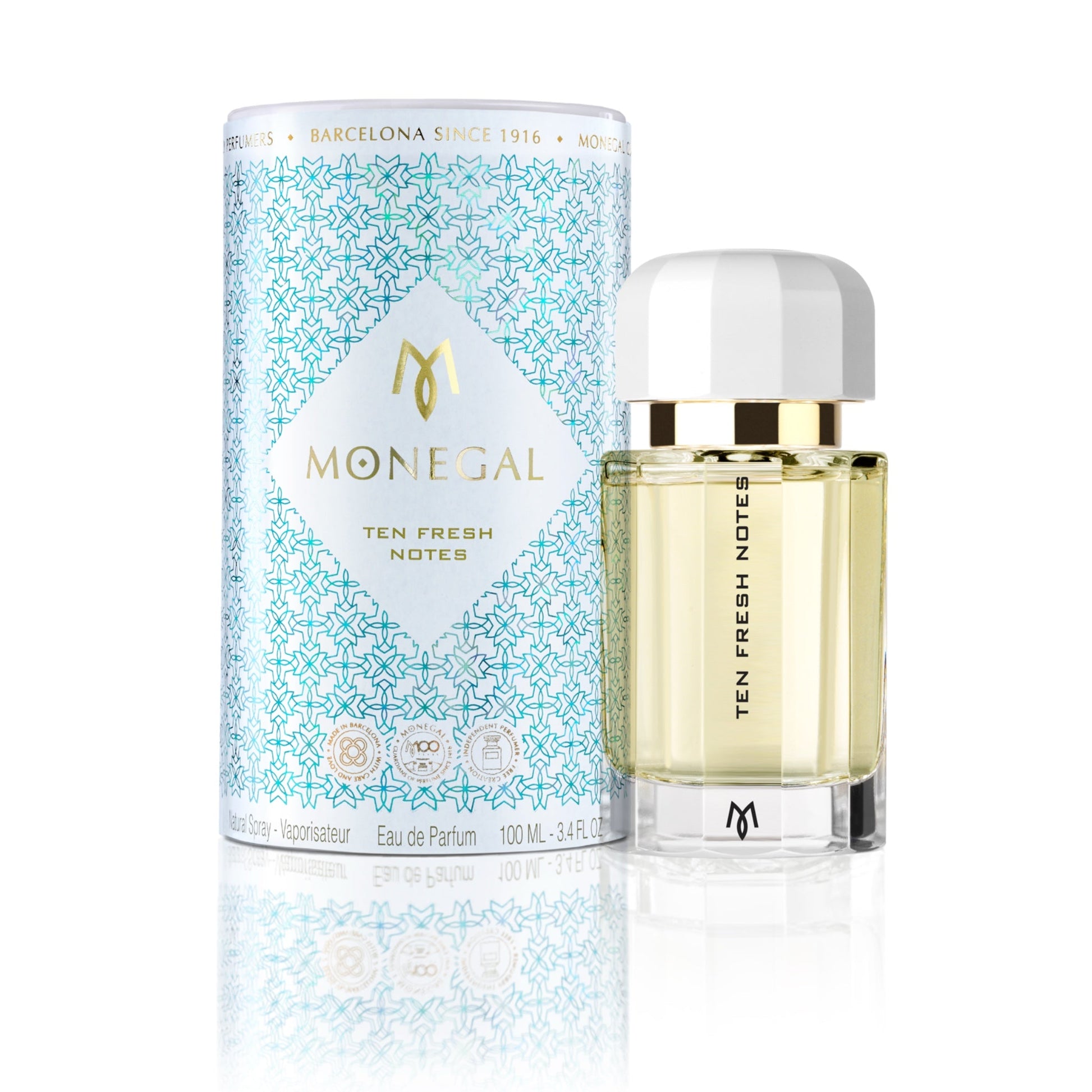 Monegal Ten Fresh Notes Unisex Eau de Parfum - 100ml – alternate view