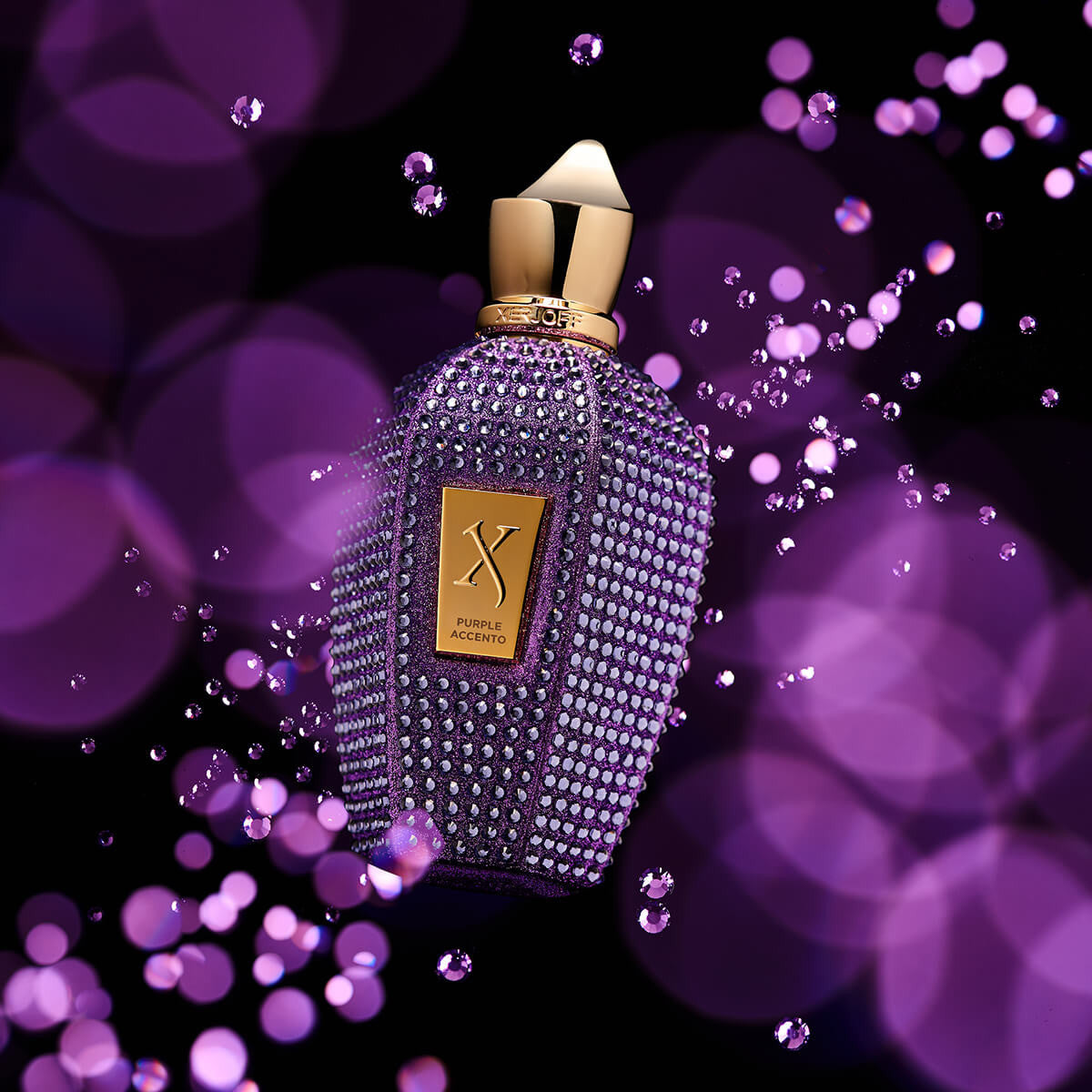 Xerjoff Purple Accento Crystal Edition Unisex Eau de Parfum - 100ml